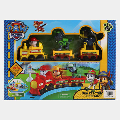 Cartoon Character Train Toy Play Set