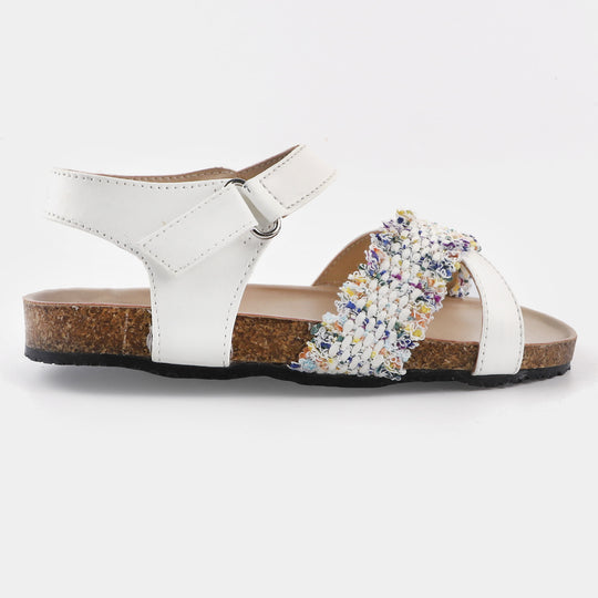 Girls Sandal 80-31-White