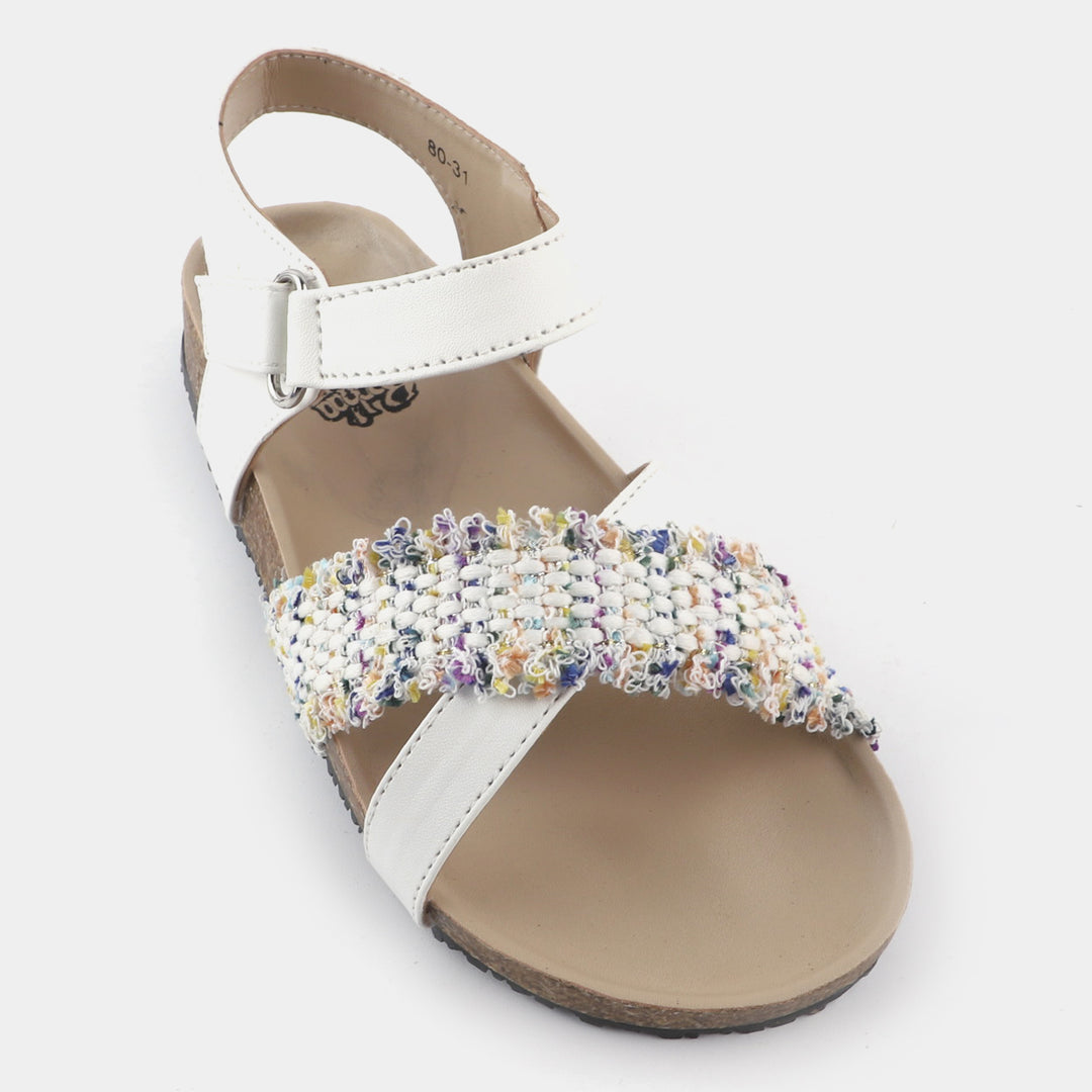 Girls Sandal 80-31-White