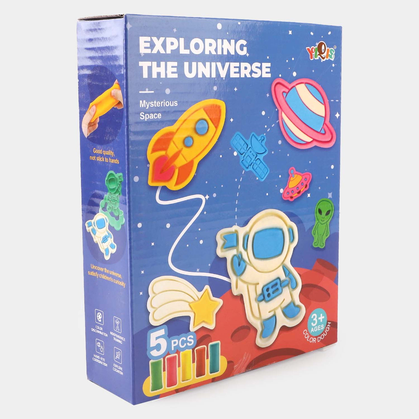 Colored Clay Exploring The Universe