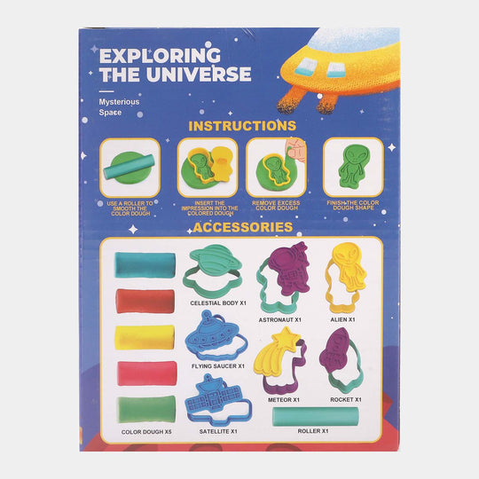 Colored Clay Exploring The Universe