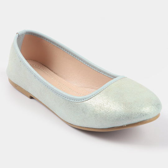 Girls Pumps 203-46-Sea Green