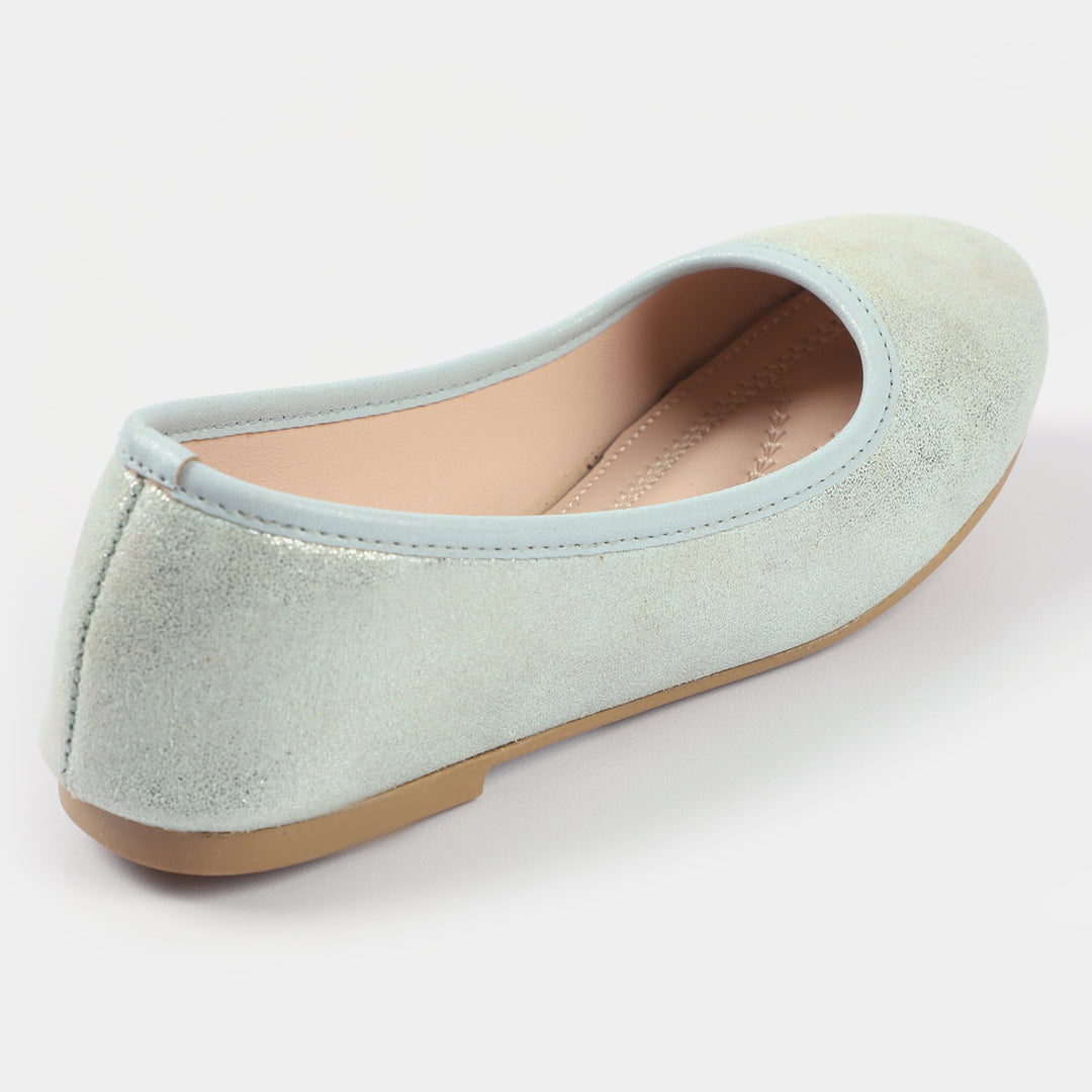 Girls Pumps 203-46-Sea Green
