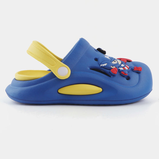 Boys Clogs B012-16-NAVY