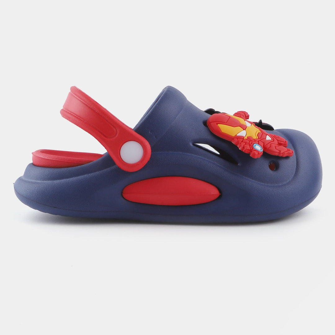 Boys Clogs B012-17-Red