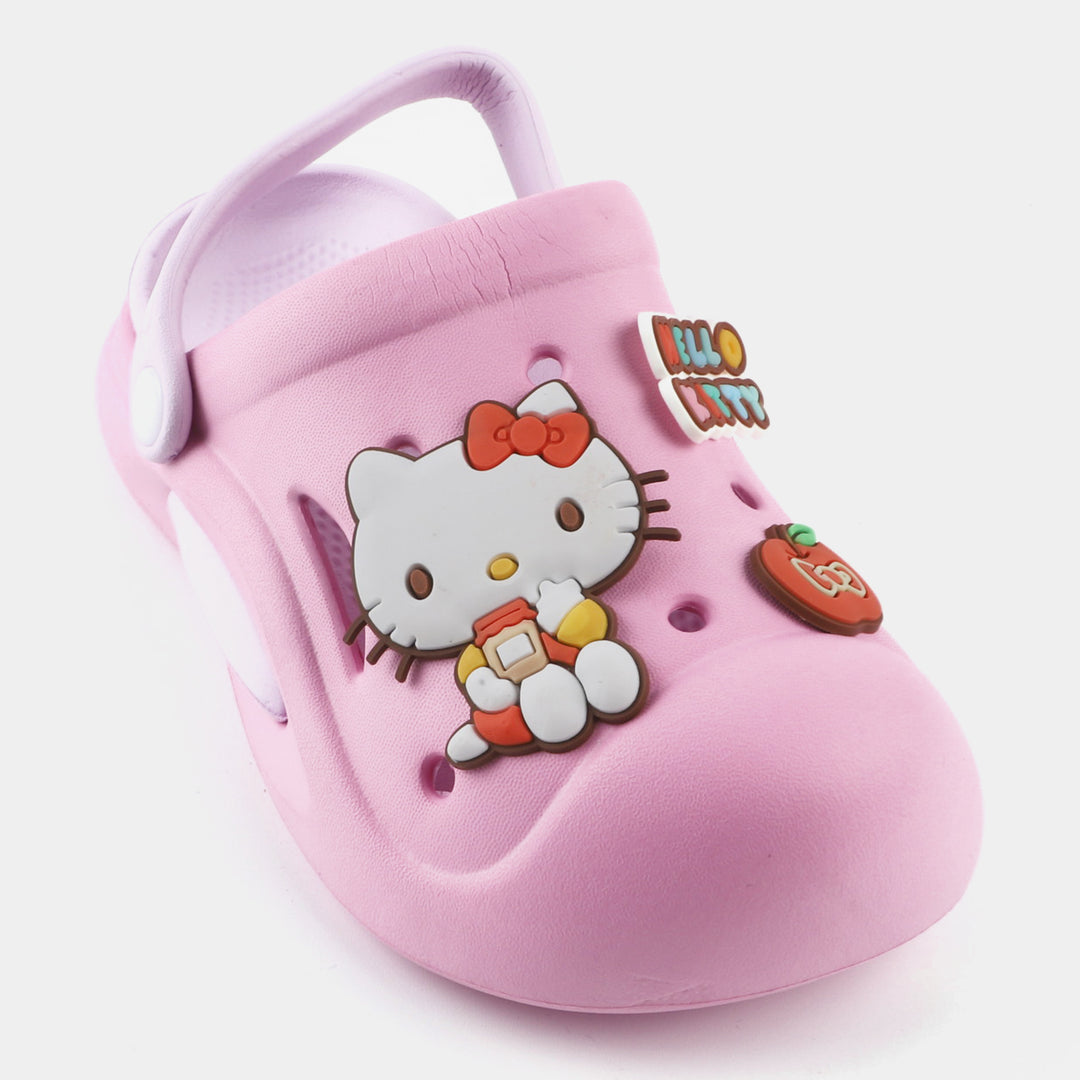 Girls Clogs B012-11-Pink