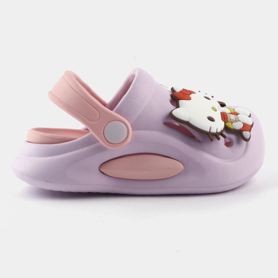 Girls Clogs B012-11-Purple