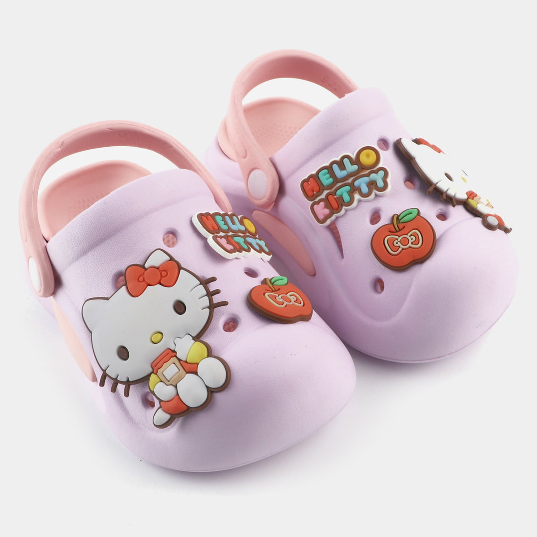 Girls Clogs B012-11-Purple