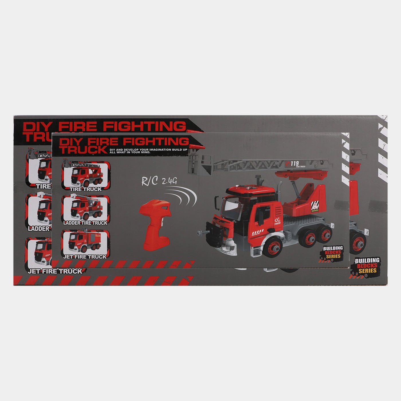 Remote Control Firefighter Truck For Kids