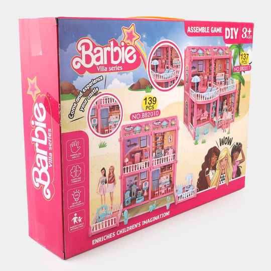 Kids Diy Lovey Assemble Doll Set Toy | 137PCs
