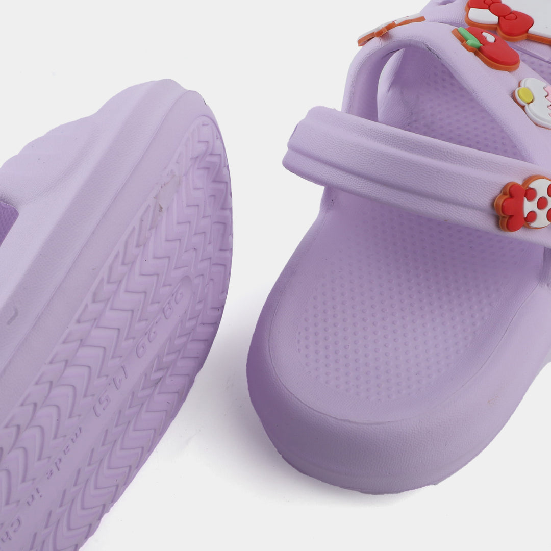 Girls Clogs 9909-7-Purple