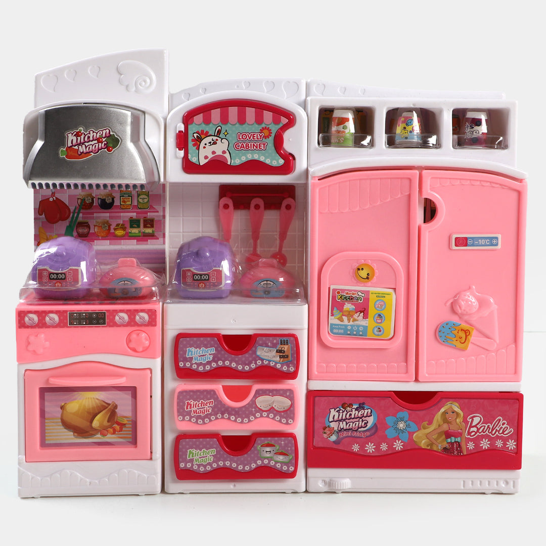 Kitchen Play Set Design For Girls