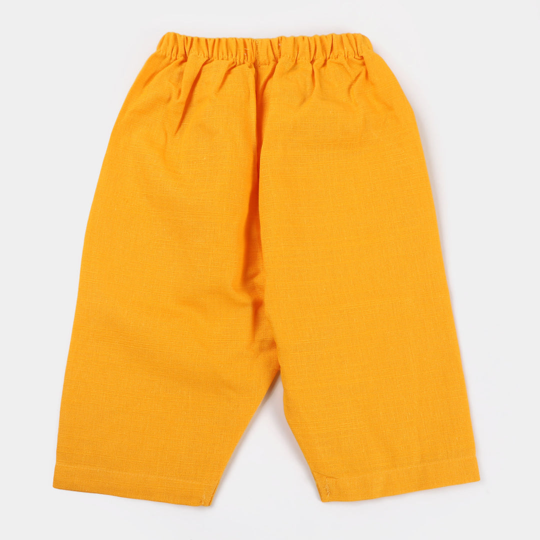 Infant Boys Cotton 3PCs Suit - Citrus