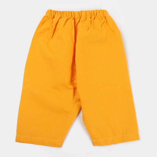 Infant Boys Cotton 3PCs Suit - Citrus