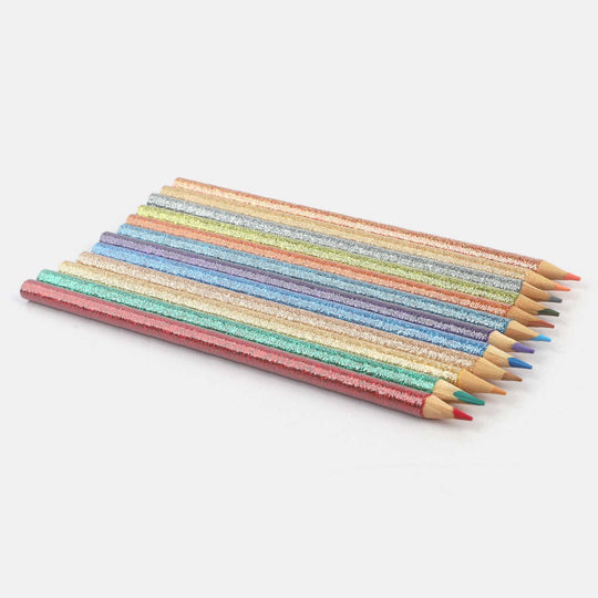 Glittery Art Color Pencil | 24PCs