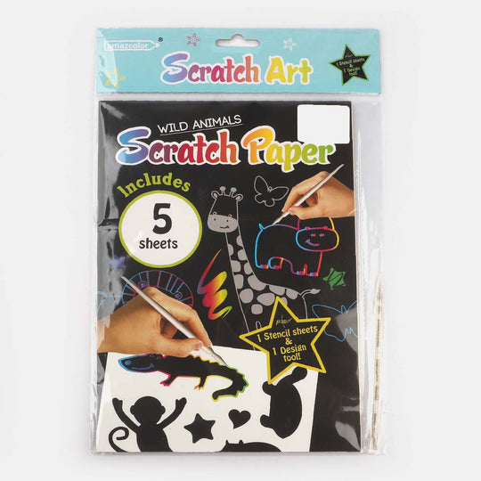 Scratch Sketch Book For Kids