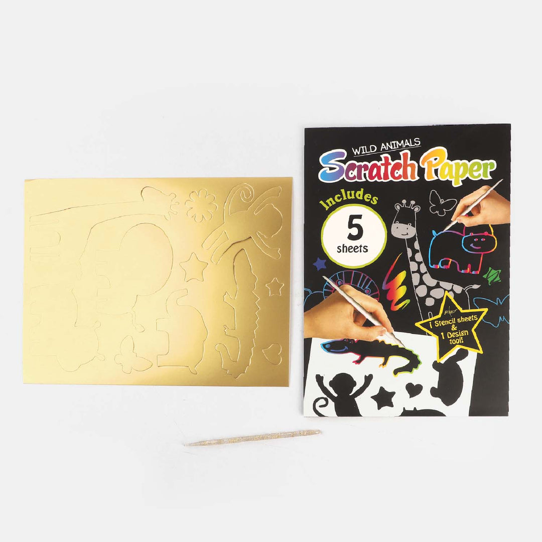 Scratch Sketch Book For Kids