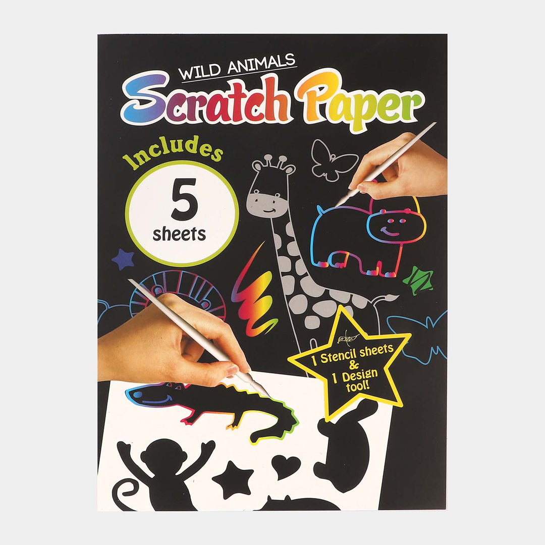 Scratch Sketch Book For Kids