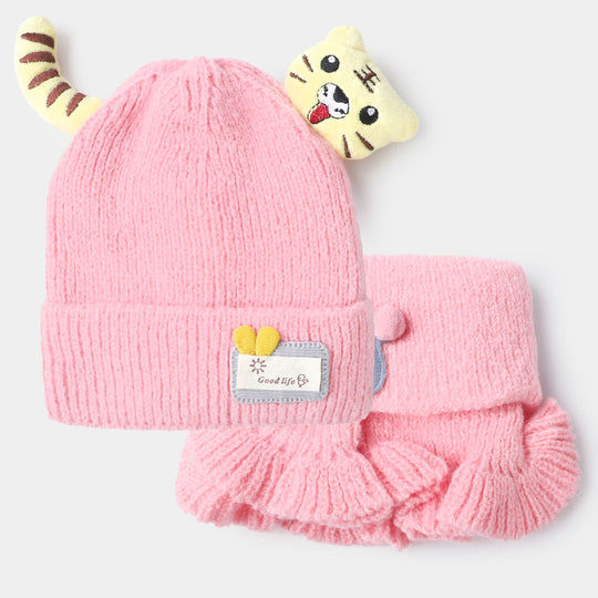 Woolen Cap/Hat + NECK WARMER 2PCs Set | 3M+