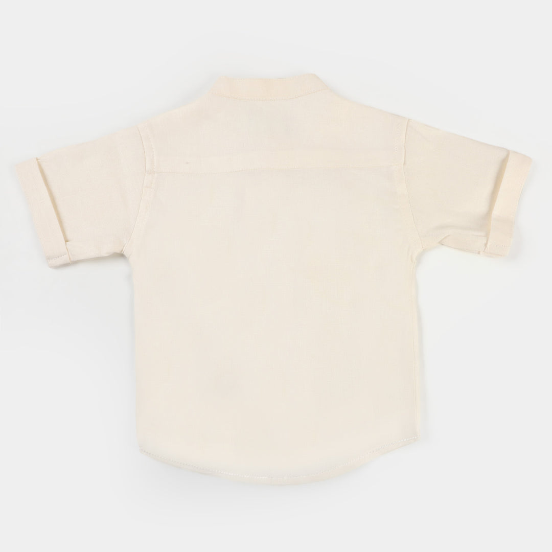 Infant Boys 2PC Suit Basic  - Off-White