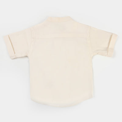 Infant Boys 2PC Suit Basic  - Off-White