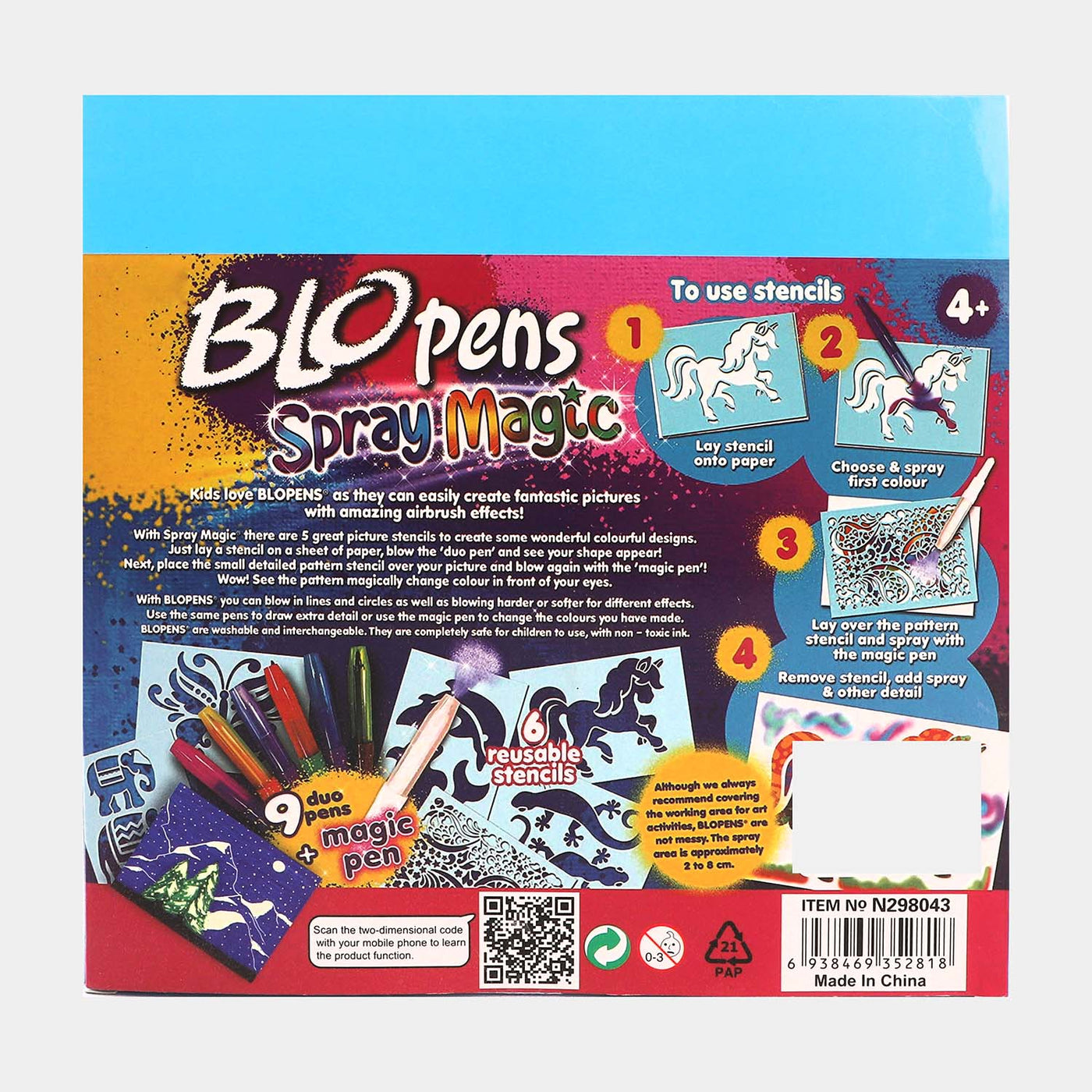 BLO Pen Blow Airbrush Effects | 10PCs