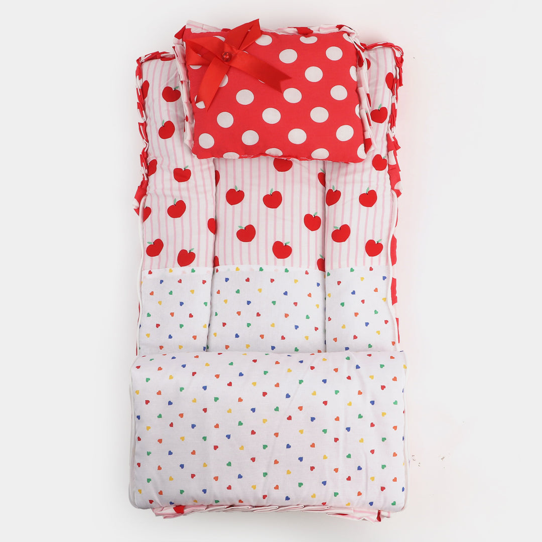 Baby Carry Nest Fancy With Pillow Red