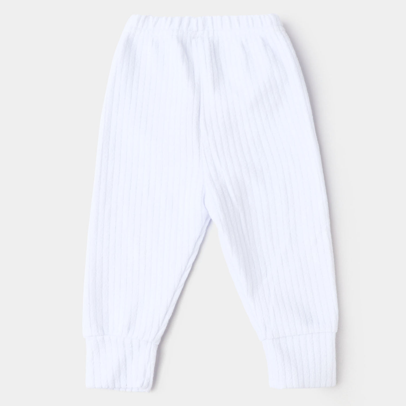 Infant Unisex Fleece Pajama - White
