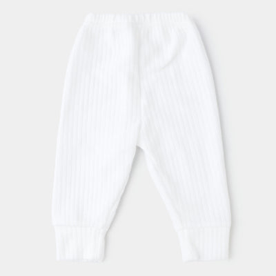 Infant Unisex Fleece Pajama - Off-White