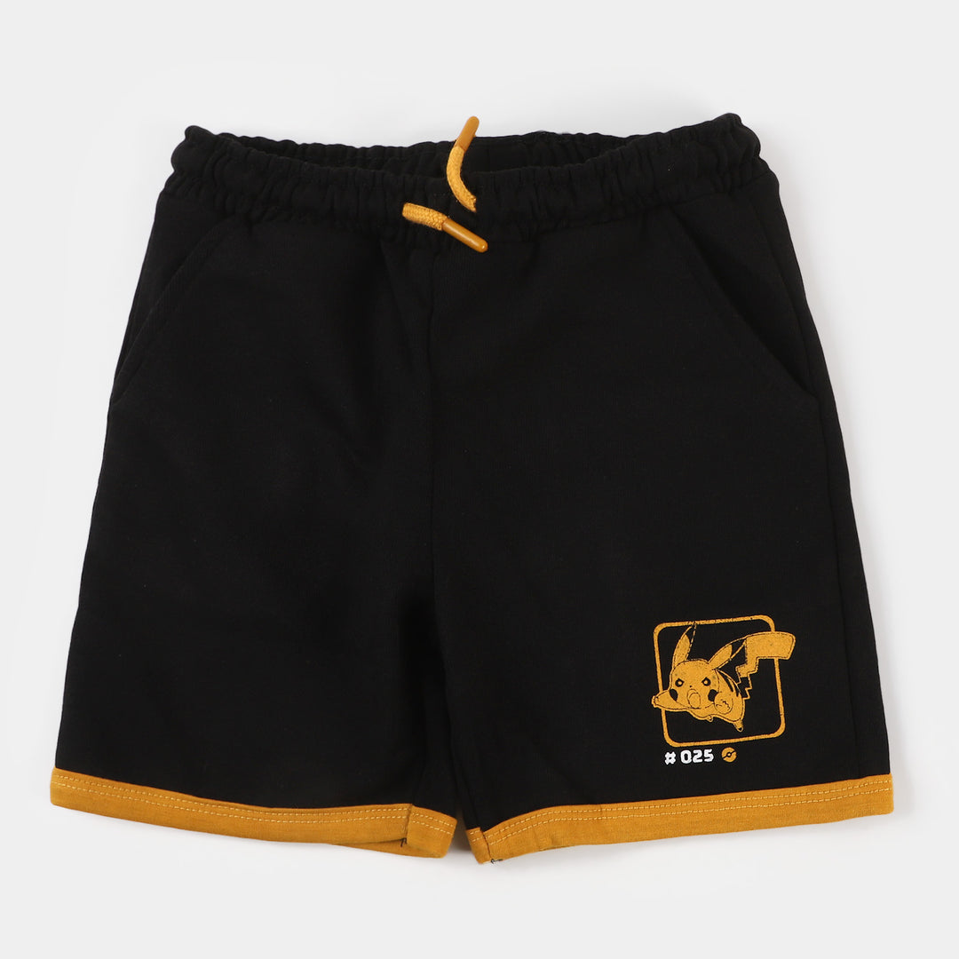 Boys Terry Short Character - BLACK