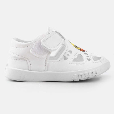 Infant Girls Sandal A-5-White