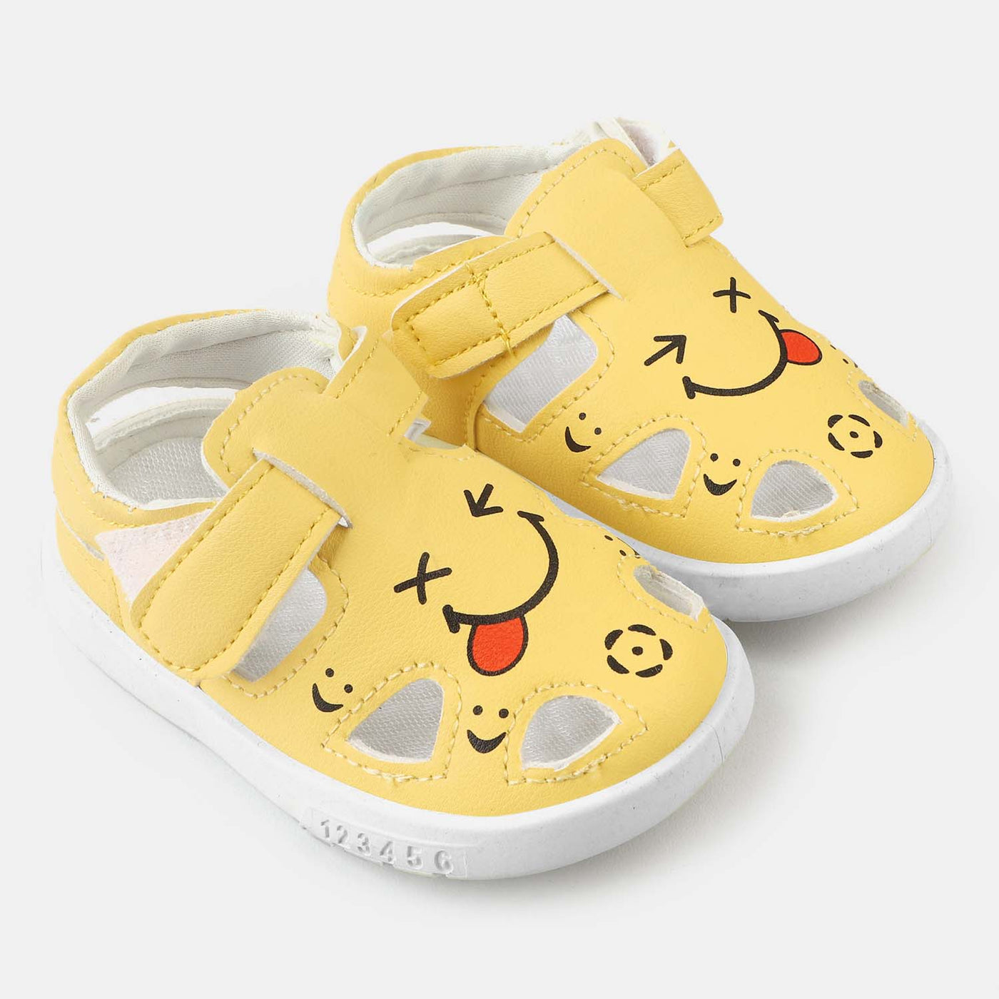Infant Girls Sandal A-6-Yellow