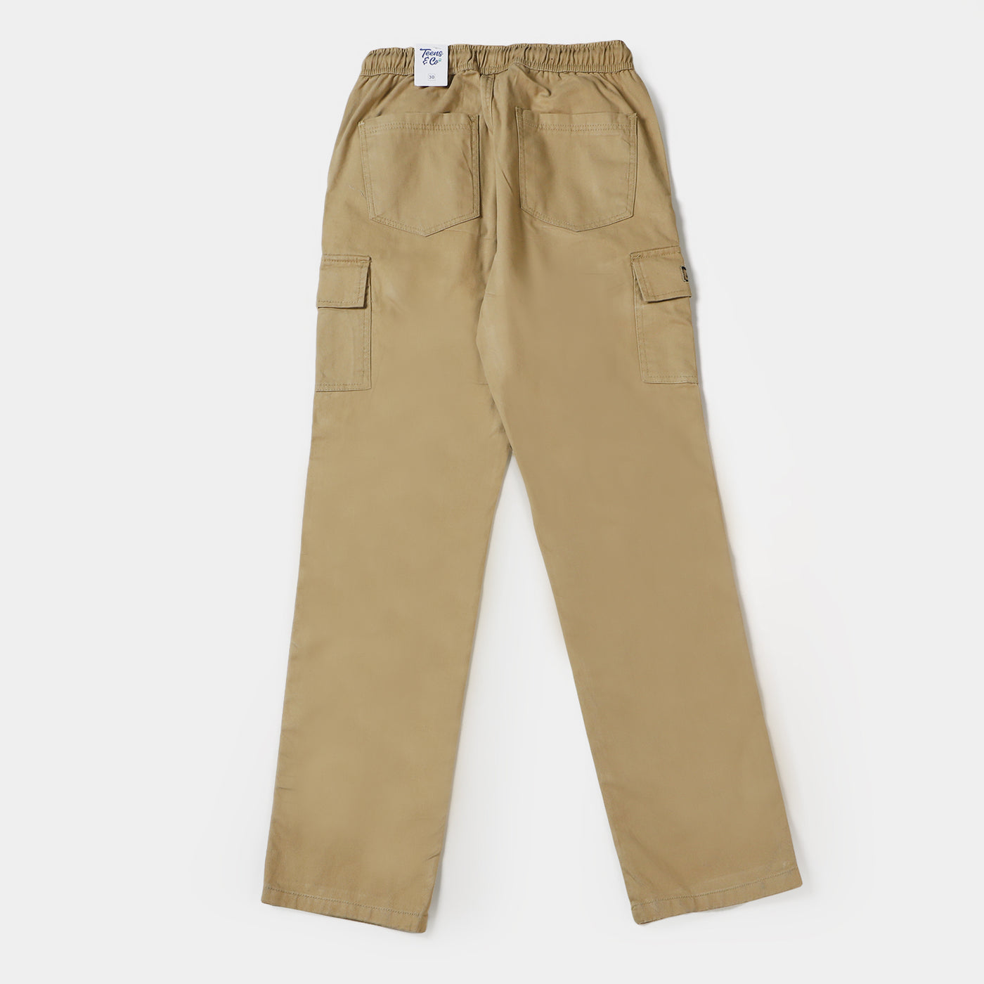 Teens Boys Cotton Pant Just Be Ready - KHAKI