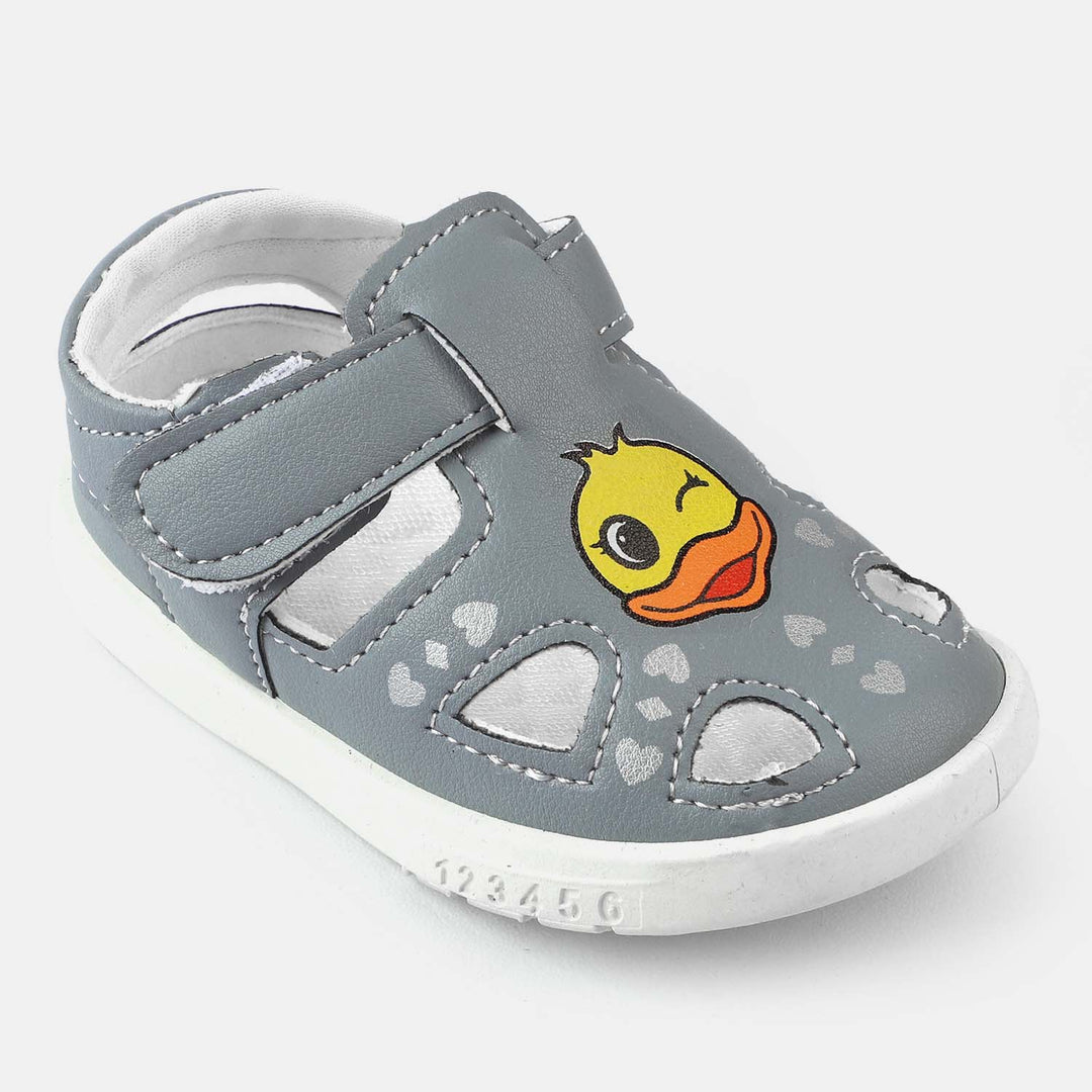 Infant Girls Sandal A-5-GREY