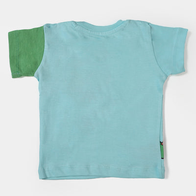 Infant Boys Round Neck T-Shirt Dino - Spa Retreat