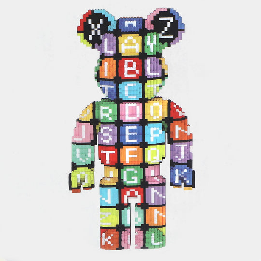 Violent Bear With Letters Universal Blocks | 14315PCs