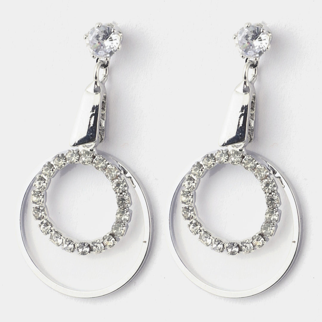 Elegant Design Sparkle Earrings For Girls