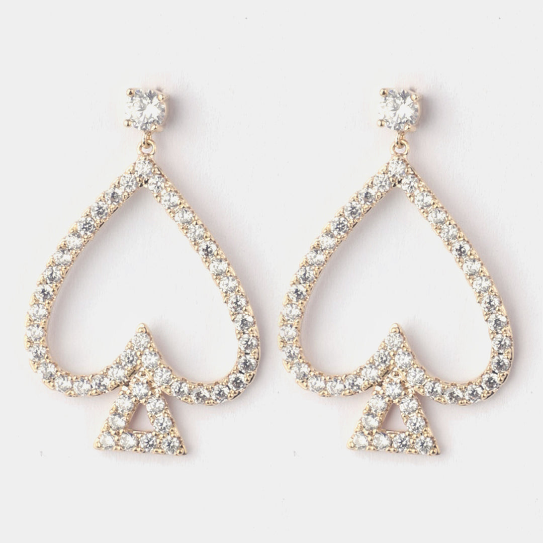 Elegant Design Sparkle Earrings For Girls