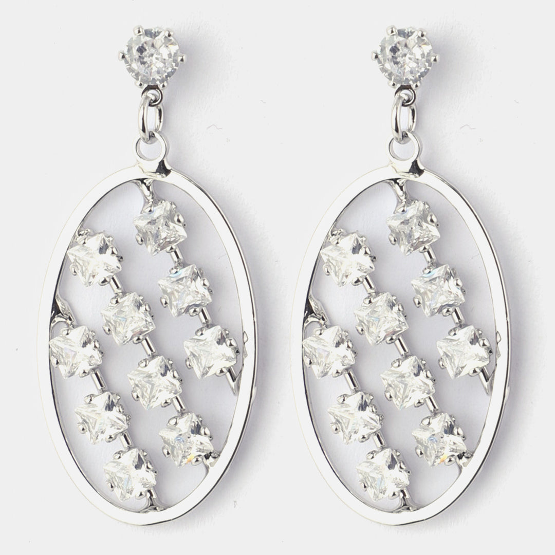 Elegant Design Sparkle Earrings For Girls