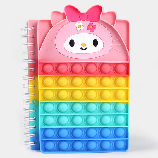 Pop it Diary Notebook For Kids