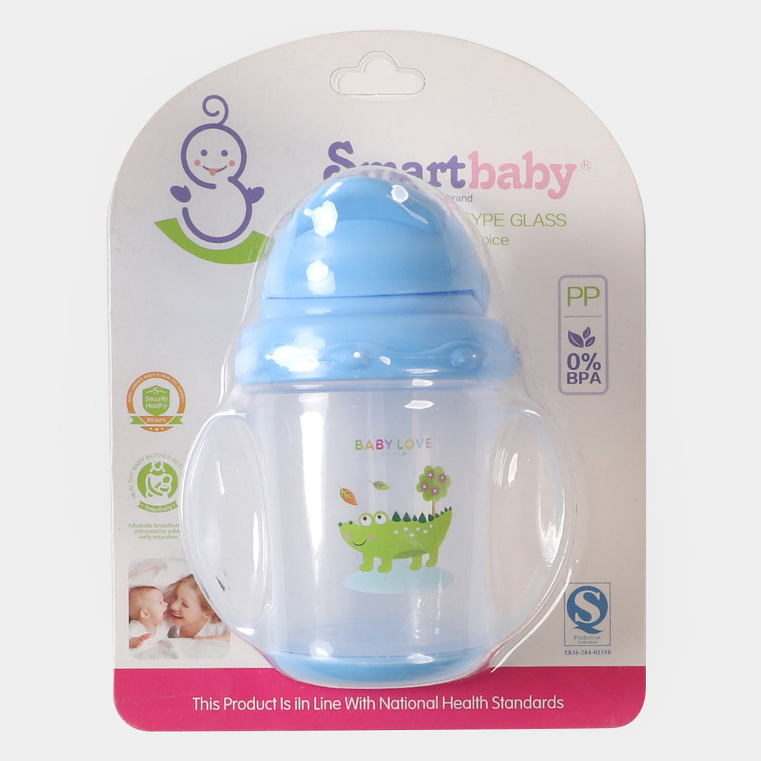 Smart Baby Sipper Glass | Blue