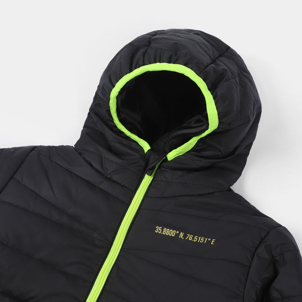 Teens Boys Puffer Jacket Mountain K2-BLACK