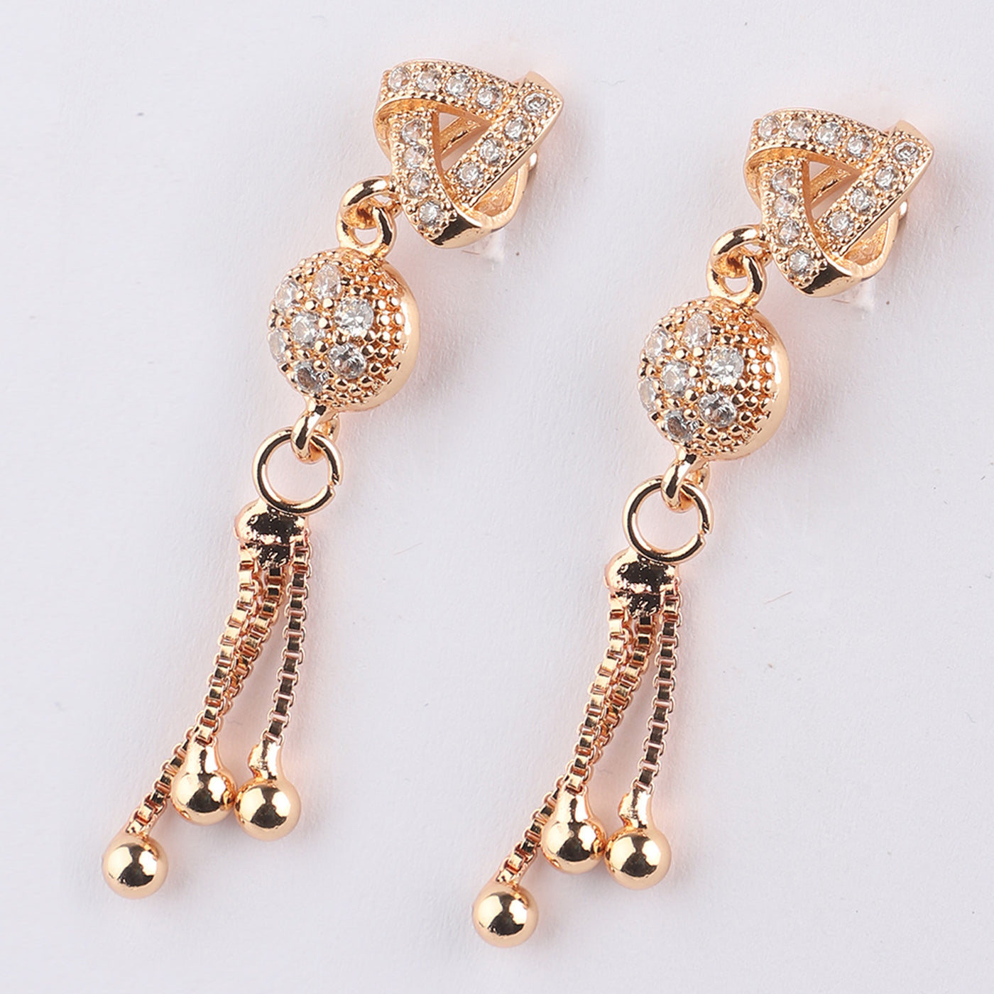 Fancy Golden Earring For Girls