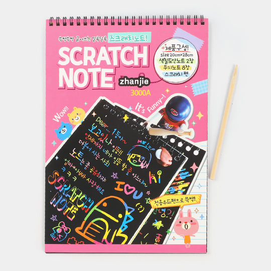 Scratch Sketch Book-Large