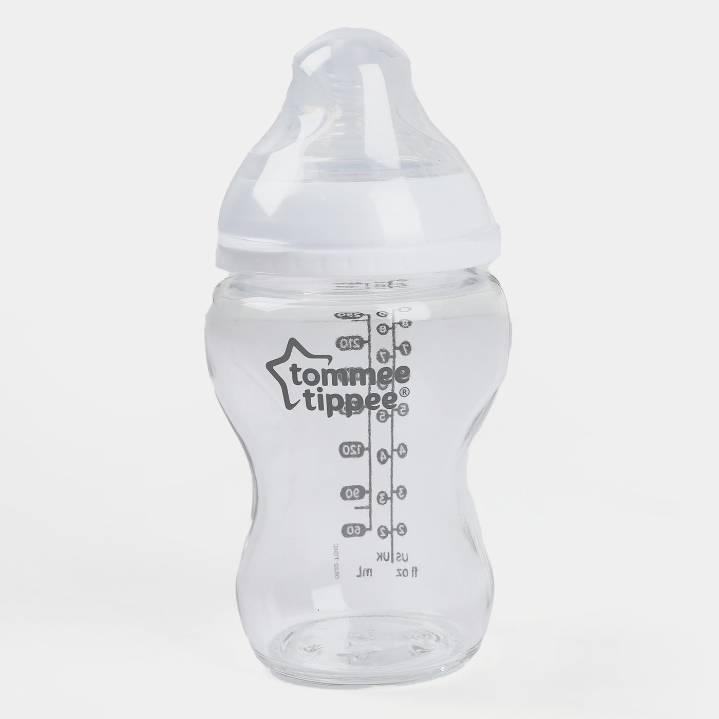 TT Glass Bottle Slow Teat 250ml