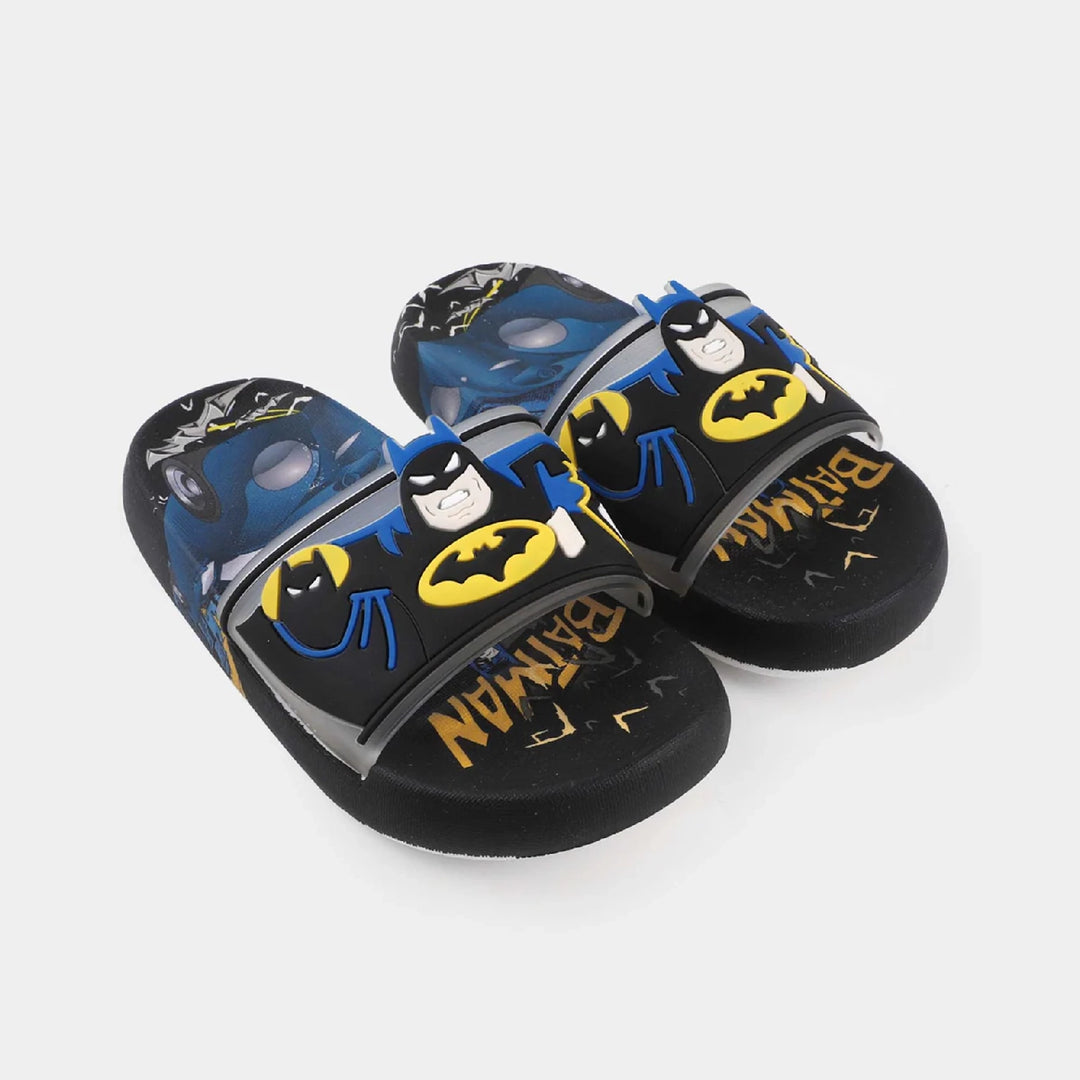 Boys Slippers 2288-11-BLACK