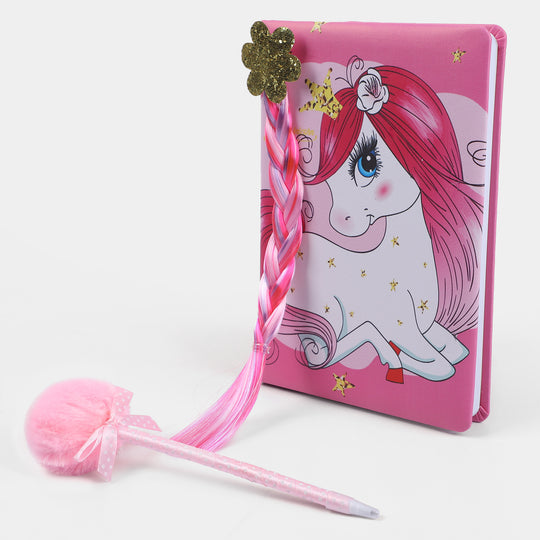 Fur Diary With Pencil Mix Character Box