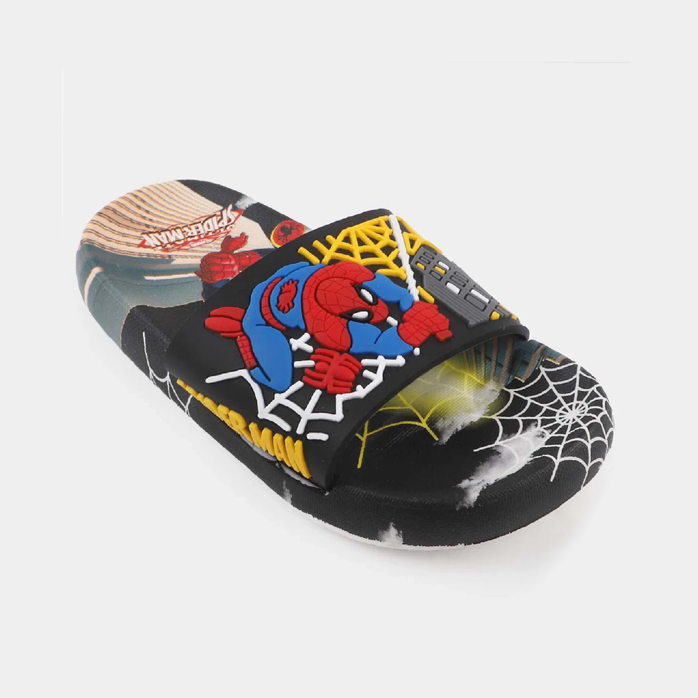 Boys Slippers 2288-12-BLACK