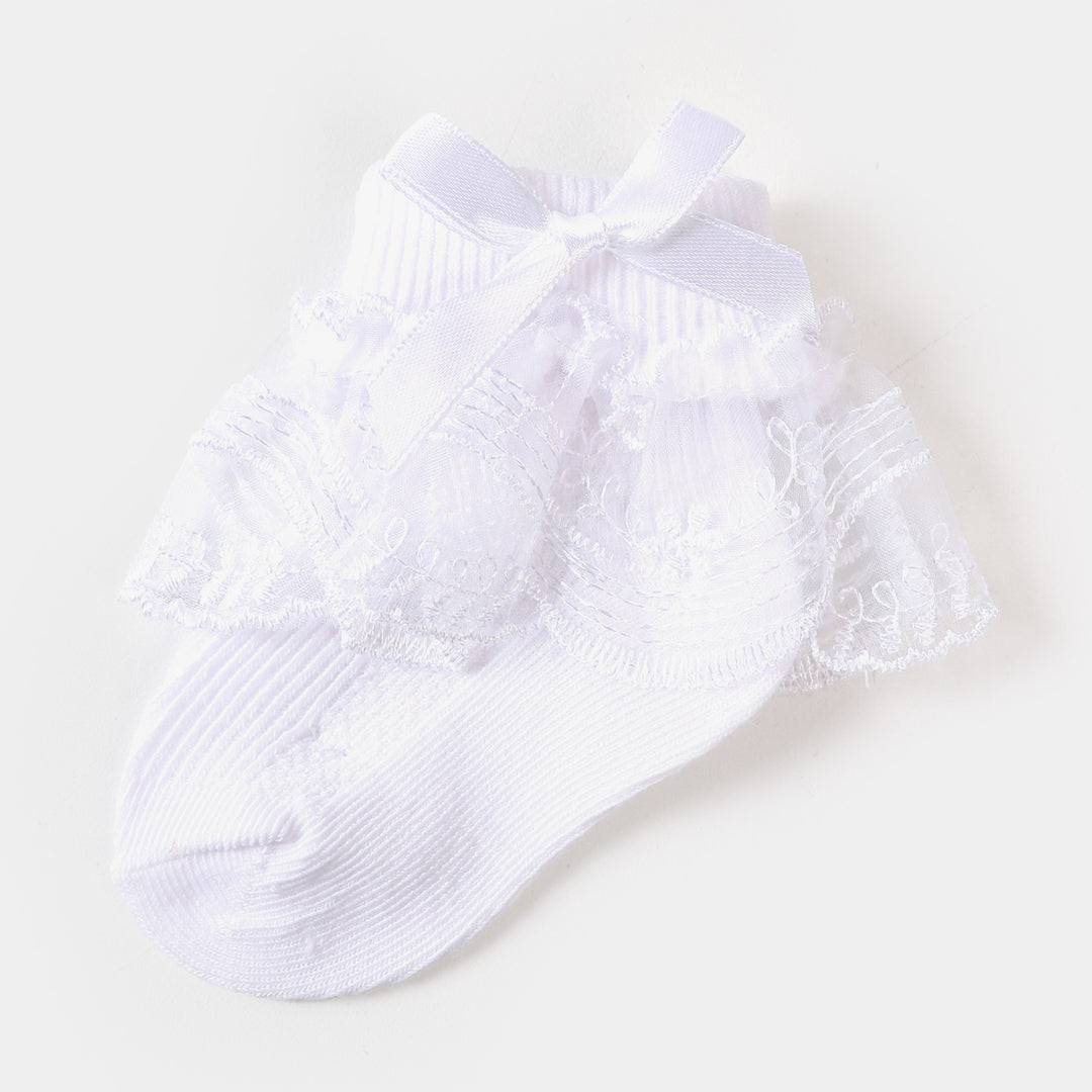 Baby Fancy Lace Frill | 06-12M