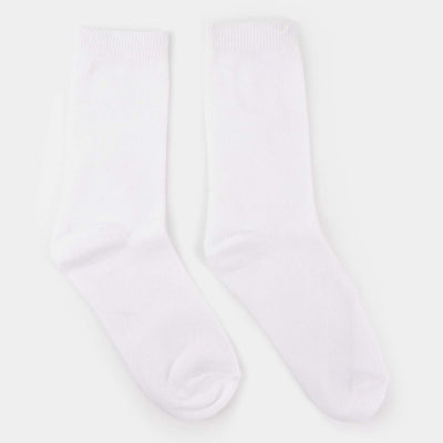 Pack of 3 School Socks-White